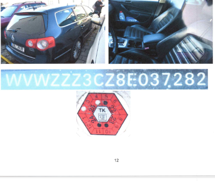 Osobní automobily VW Passat a Touran